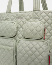Load image into Gallery viewer, MZ Wallace Large Metro Travel Tote - Agave Green