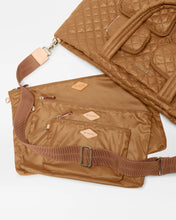Load image into Gallery viewer, MZ Wallace Large Metro Travel Tote - Cognac