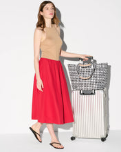 Load image into Gallery viewer, MZ Wallace Large Metro Tote Deluxe II - Black/White Gingham