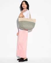 Load image into Gallery viewer, MZ Wallace Medium Metro Tote Deluxe II - Agave Green/Buff