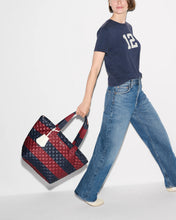Load image into Gallery viewer, MZ Wallace Medium Metro Tote Deluxe - Rugby Stripe