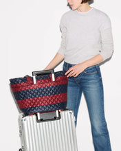 Load image into Gallery viewer, MZ Wallace Medium Metro Tote Deluxe - Rugby Stripe