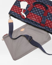 Load image into Gallery viewer, MZ Wallace Medium Metro Tote Deluxe - Rugby Stripe