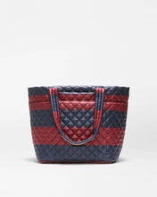 Load image into Gallery viewer, MZ Wallace Medium Metro Tote Deluxe - Rugby Stripe