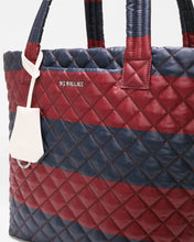 Load image into Gallery viewer, MZ Wallace Medium Metro Tote Deluxe - Rugby Stripe