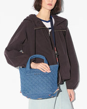 Load image into Gallery viewer, MZ Wallace Small Sutton Deluxe - True Blue Denim