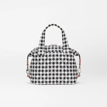 Load image into Gallery viewer, MZ Wallace Small Sutton Deluxe - Black/White Gingham