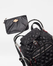 Load image into Gallery viewer, MZ Wallace Mini Crosby Backpack - Black