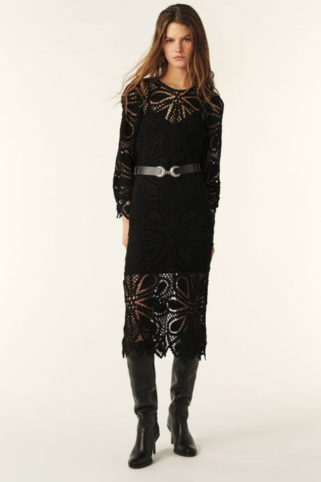 ba&sh Grace Dress - Noir