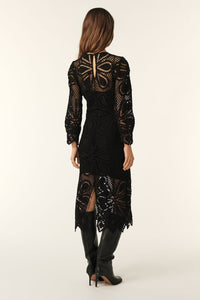 ba&sh Grace Dress - Noir