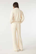 Load image into Gallery viewer, ba&amp;sh Amour Wide-Leg Tweed Pants - Off-White