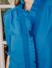 Load image into Gallery viewer, Love the Label Zuri Top - Palace Blue