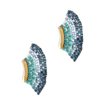 Load image into Gallery viewer, Mishky Ruffle Stud Earrings - 5 Colors