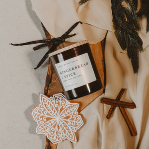 Sweet Water Decor Soy Candle - Gingerbread & Spice