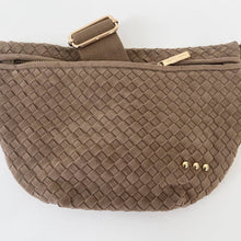 Load image into Gallery viewer, Pretty Simple Suede Westlyn Woven Bum Bag - 2 Colors