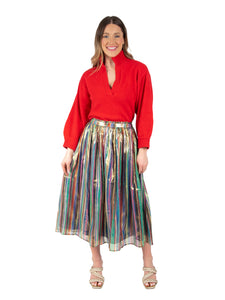 Emily McCarthy Pleated Midi - Tinsel