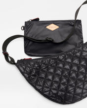 Load image into Gallery viewer, MZ Wallace Small Metro Smile Bag - Black