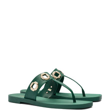 Load image into Gallery viewer, Larroude Milan S - Emerald PVC