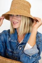 Load image into Gallery viewer, Hat Attack Chic Crochet Bucket - Natural