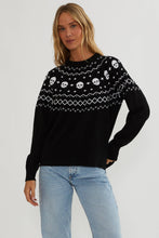 Load image into Gallery viewer, Beach Riot Elizabeth Sweater - Shadow Fair Isle
