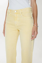 Load image into Gallery viewer, Pistola Lexi Mid Rise Bowed Straight Jean - Day Glow