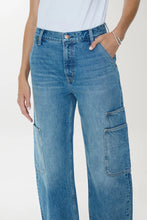 Load image into Gallery viewer, Pistola Sonny High Rise Barrel Jean - Coastal Fade