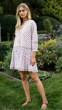 Load image into Gallery viewer, Marea Jeanine Dress - Faded Rose Daisy
