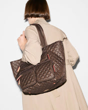Load image into Gallery viewer, MZ Wallace Medium Metro Travel Tote - Walnut Brown