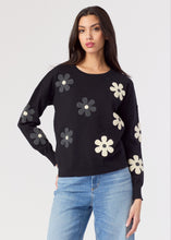 Load image into Gallery viewer, J. Society 2 Tone Flower Crew - 2 Colors