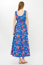 Load image into Gallery viewer, OLIPHANT Harper Dress - Blue Fleur