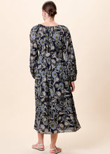 Load image into Gallery viewer, Cleobella Melinda Midi Dress - Dark Magnolia Floral Print