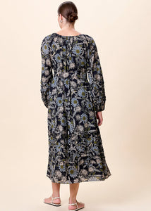 Cleobella Melinda Midi Dress - Dark Magnolia Floral Print