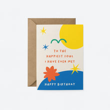 Load image into Gallery viewer, Graphic Factory Sunshine Birthday Greeting Card