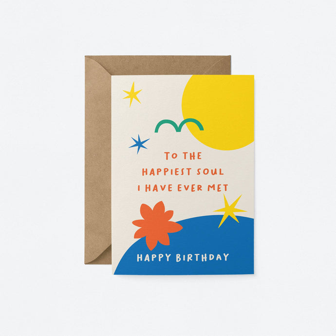 Graphic Factory Sunshine Birthday Greeting Card