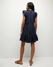 Load image into Gallery viewer, Veronica Beard Zee Linen Dress - Marine