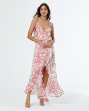 Load image into Gallery viewer, Young Fabulous &amp; Broke Katelyn Dress - Coral Crush Boa Wash