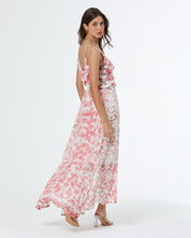 Load image into Gallery viewer, Young Fabulous &amp; Broke Katelyn Dress - Coral Crush Boa Wash