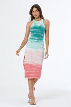 Load image into Gallery viewer, Young Fabulous &amp; Broke Iggy Midi Dress - Everglade Paint Brush Wash