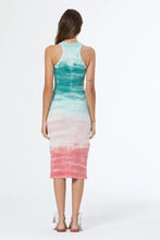 Load image into Gallery viewer, Young Fabulous &amp; Broke Iggy Midi Dress - Everglade Paint Brush Wash