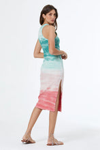 Load image into Gallery viewer, Young Fabulous &amp; Broke Iggy Midi Dress - Everglade Paint Brush Wash