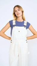 Load image into Gallery viewer, Marea Ivory Denim Overalls