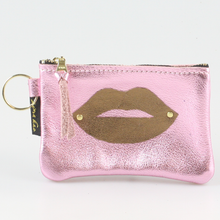 Load image into Gallery viewer, Zina Kao The Kara Applique Wallet - LIPS