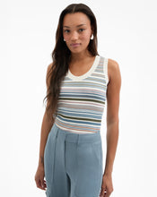 Load image into Gallery viewer, Veronica Beard Ezinna Knit Tank Top - Dove Multi