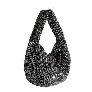 Melie Bianco Milly Small Black Top Handle Bag