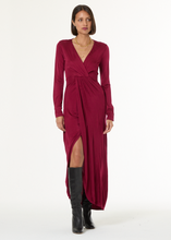 Load image into Gallery viewer, Young Fabulous &amp; Broke Queensland Dress - Dark Ruby