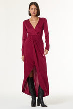 Load image into Gallery viewer, Young Fabulous &amp; Broke Queensland Dress - Dark Ruby