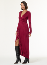 Load image into Gallery viewer, Young Fabulous &amp; Broke Queensland Dress - Dark Ruby