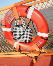 Load image into Gallery viewer, MZ Wallace Small Sutton Deluxe - Black/White Gingham