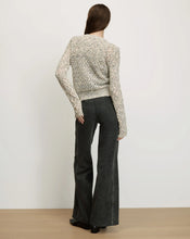 Load image into Gallery viewer, Veronica Beard Drummond Pointelle Cardigan -  Dove White Multi