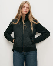 Load image into Gallery viewer, Veronica Beard Patra Quilted Jacket - Black